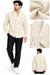 Men’s Premium Beige Shawl Collar Full Sleeve Shirt
