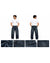 Men’s Dark Blue Cargo Jeans – Relaxed Baggy Fit & Utility Style