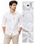Men’s Premium White Full Sleeve Shirt – Classic Solid Casual Wear
