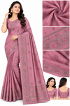 Elegant Floral Border Saree – Premium Ethnic Wear Collection