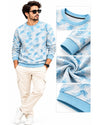 Men’s Premium Printed Sweatshirt – Soft Quilted Fabric | Winter Collection