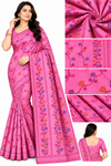 Women's Floral Printed Saree – Multicolor Variants