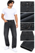 Men's Dark Grey Washed Denim Jeans – Classic Everyday Style