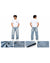 Men’s Light Blue Baggy Fit Jeans – Trendy & Relaxed Style