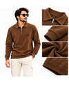 Men’s Premium Quarter-Zip Fleece Sweatshirt | Soft & Stylish Winter Wear