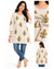 Elegant Floral Printed Women’s Kurti