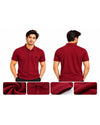 Men’s Premium Maroon Polo T-Shirt – Classic & Stylish Fit
